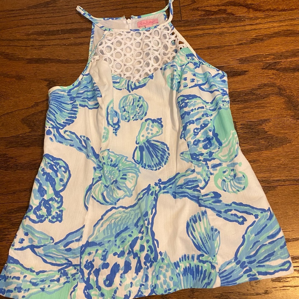 Lilly Pulitzer Latina Top Barefoot Princess
